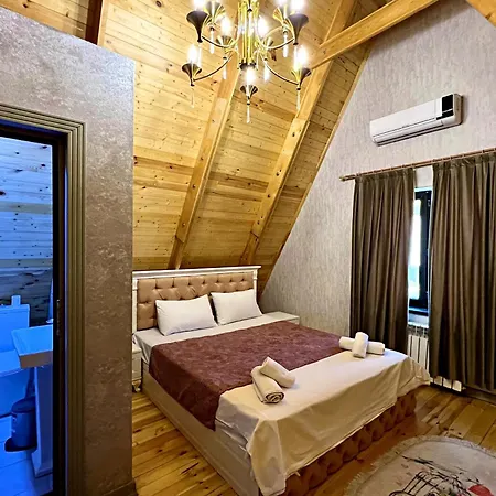 Naturenest A-Frame Cabin Gabala Exterior photo